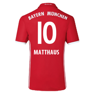 Bayern Munich 2016-17 Home Shirt (Excellent) (Matthaus 10)_1