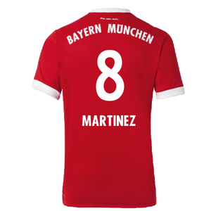 Bayern Munich 2017-18 Home Shirt (Excellent) (Martinez 8)_1