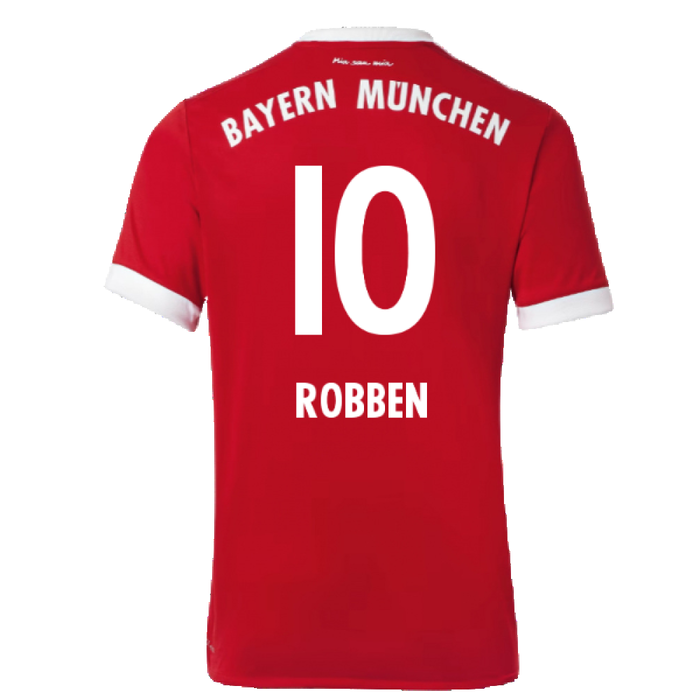 Bayern Munich 2017-18 Home Shirt (Excellent) (Robben 10)