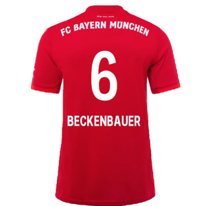 Bayern Munich 2019-20 Home Shirt (Mint) (BECKENBAUER 6)_1