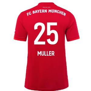 Bayern Munich 2019-20 Home Shirt (Mint) (MULLER 25)_1