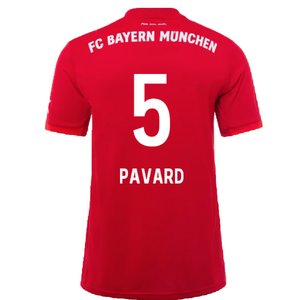 Bayern Munich 2019-20 Home Shirt (Mint) (Pavard 5)_1