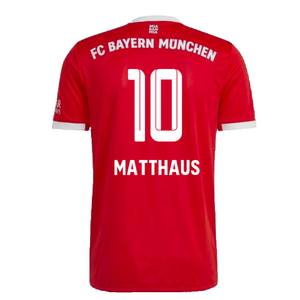 Bayern Munich 2022-23 Home Shirt (M) (MATTHAUS 10) (Excellent)_1