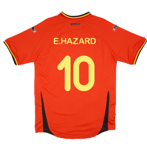 Belgium 2014-2015 Home Shirt (XL) (Excellent) (E.Hazard 10)_1