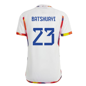 Belgium 2022-23 Away Shirt (LB) (BATSHUAYI 23) (Excellent)_1