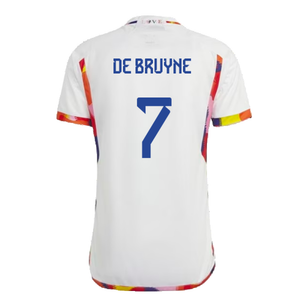 Belgium 2022-23 Away Shirt (LB) (DE BRUYNE 7) (Excellent)_1