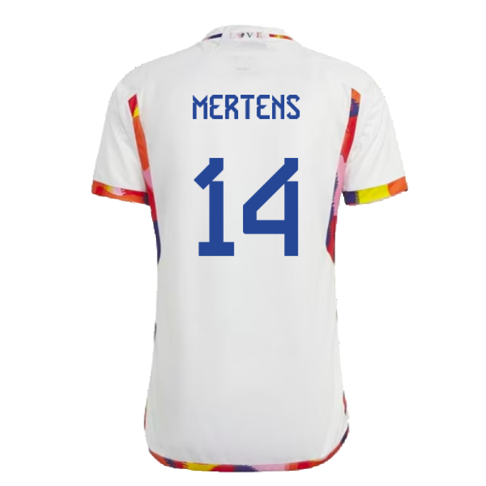 Belgium 2022-23 Away Shirt (LB) (MERTENS 14) (Excellent)_1