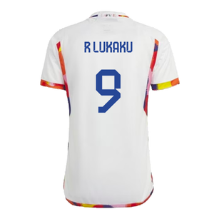 Belgium 2022-23 Away Shirt (LB) (R LUKAKU 9) (Excellent)_1