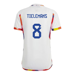 Belgium 2022-23 Away Shirt (LB) (TIELEMANS 8) (Excellent)_1