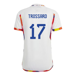 Belgium 2022-23 Away Shirt (LB) (TROSSARD 17) (Excellent)_1