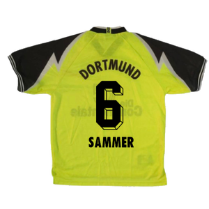 Borussia Dortmund 1995-96 Home Shirt (XS) (Excellent) (Sammer 6)_1