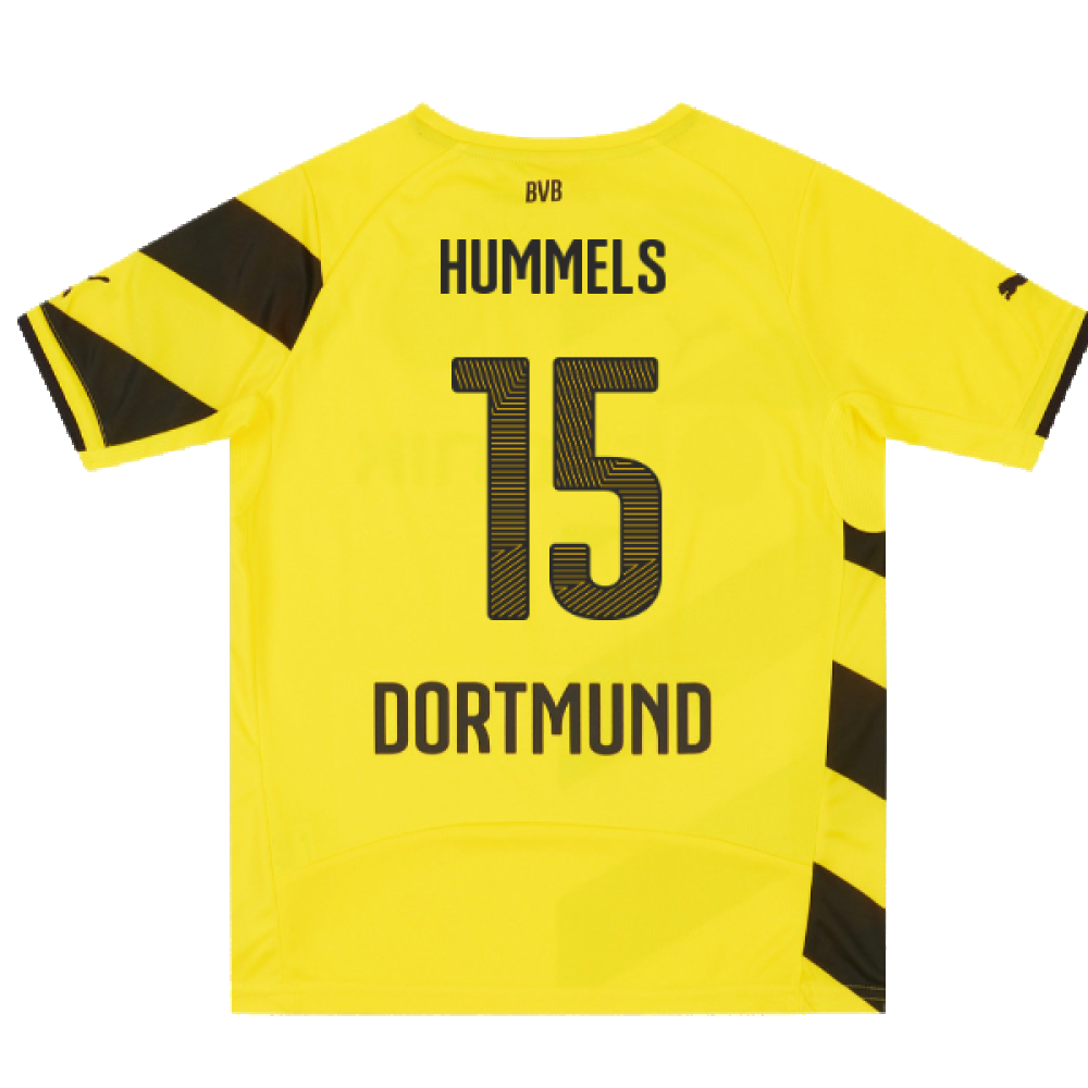 Borussia Dortmund 2014-15 Home Shirt (2XLB) (Good) (Hummels 15)_1