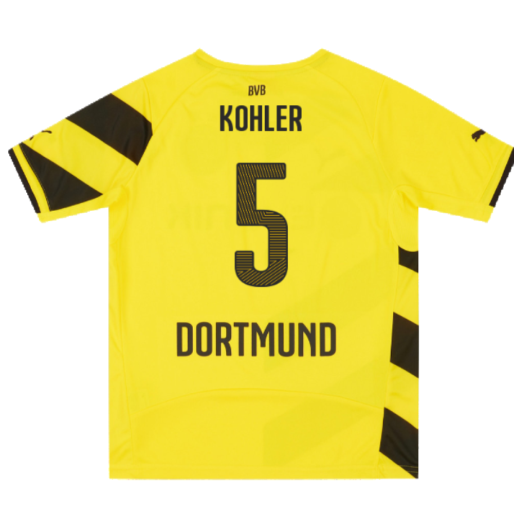 Borussia Dortmund 2014-15 Home Shirt (2XL) (Very Good) (Kohler 5)_1