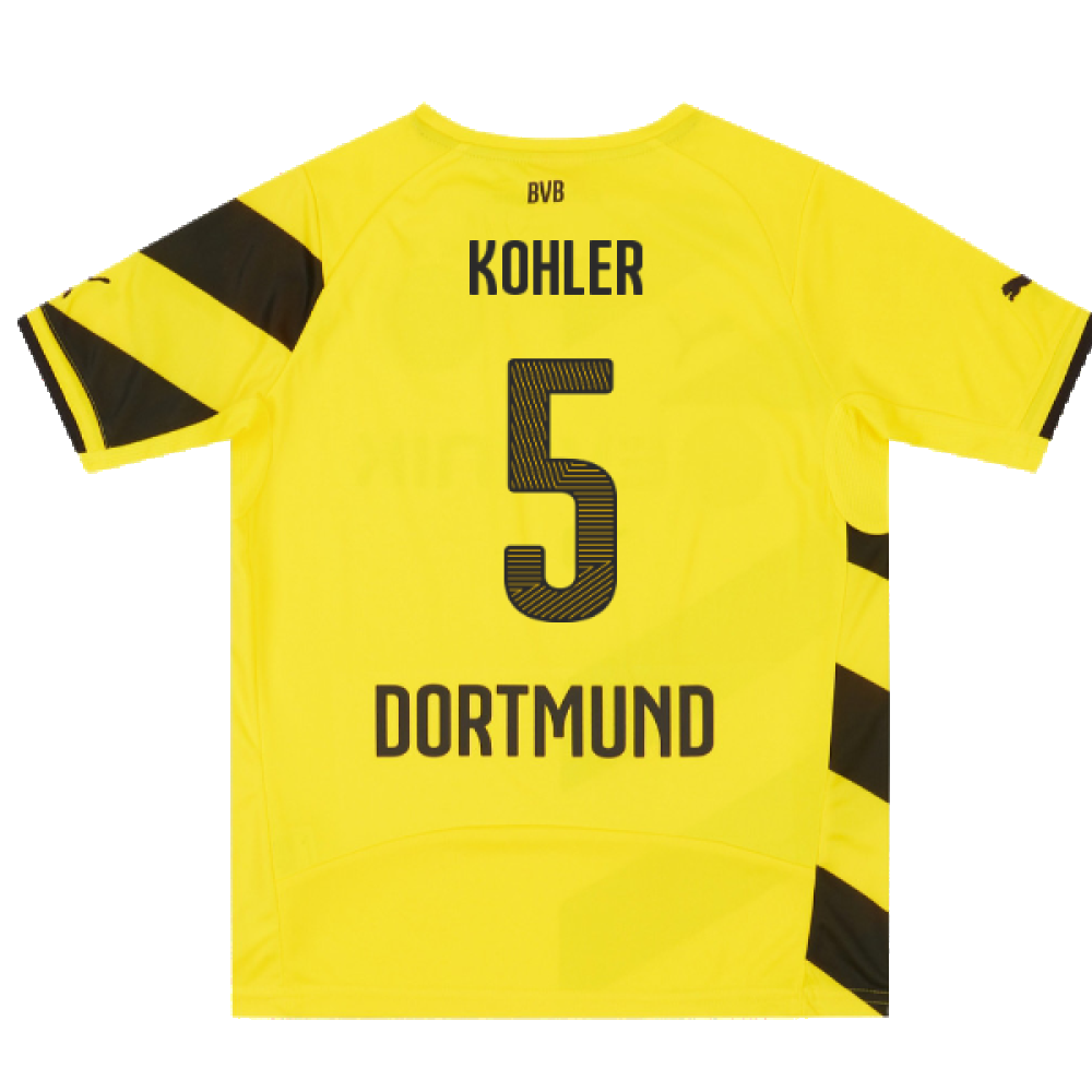 Borussia Dortmund 2014-15 Home Shirt (Very Good) (Kohler 5)_1