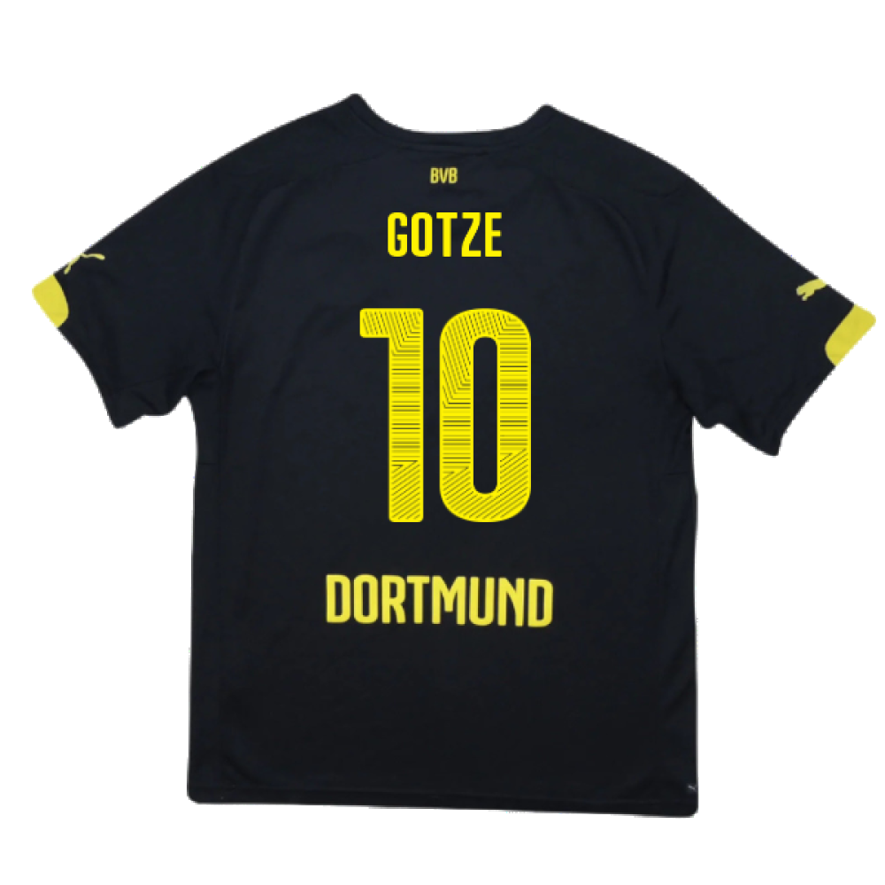 Borussia Dortmund 2014-16 Away Shirt (M) (Very Good) (Gotze 10)_1