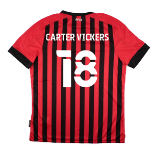 Bourenmouth 2021-22 Home Shirt (Sponsorless) (S) (Mint) (Carter Vickers 18)_1