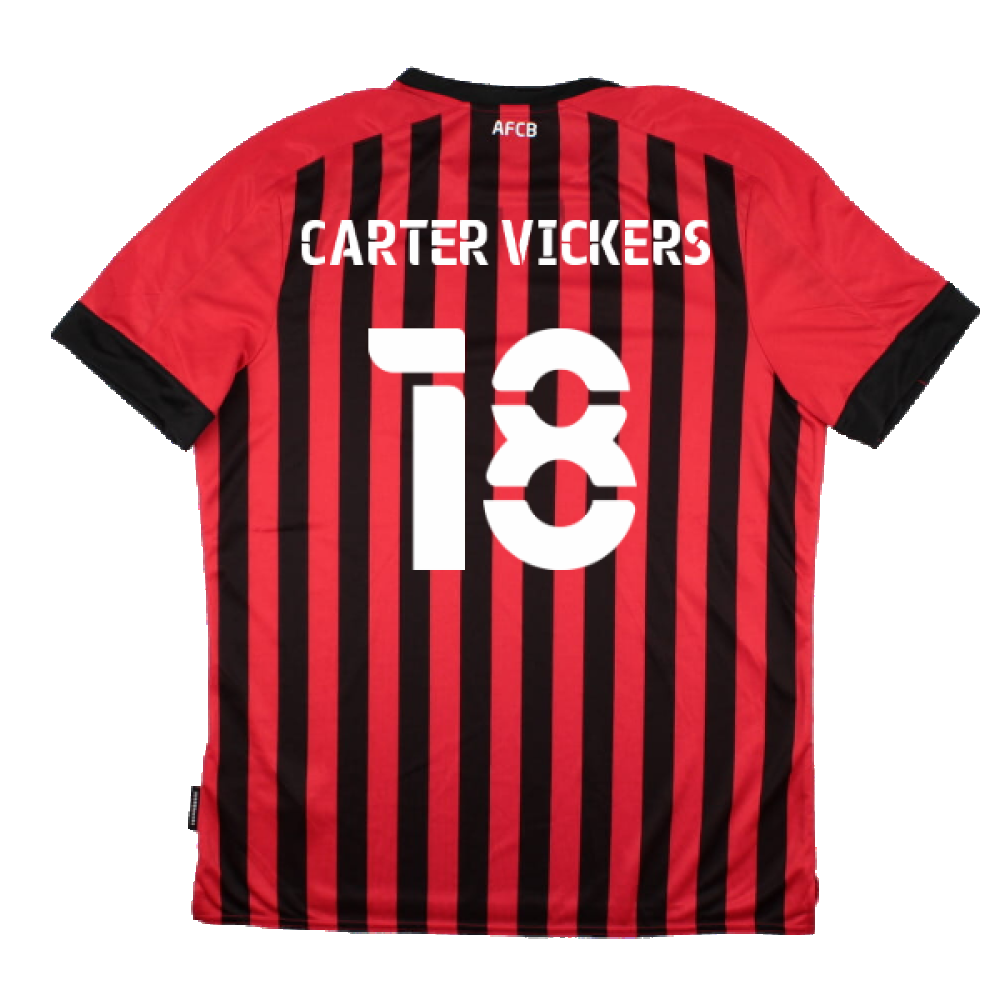 Bourenmouth 2021-22 Home Shirt (Sponsorless) (XL) (Mint) (Carter Vickers 18)_1