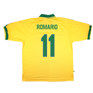 Brazil 1997-98 Home Shirt (XL) (Very Good) (Romario 11)_1