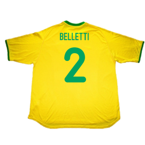 Brazil 2000-02 home Shirt (Excellent) (Belletti 2)_1