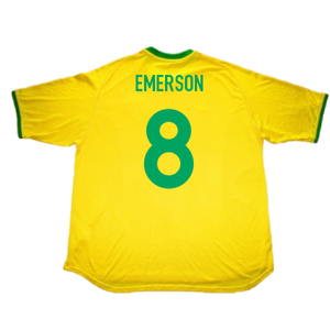 Brazil 2000-02 Home Shirt (L) (Very Good) (Emerson 8)_1