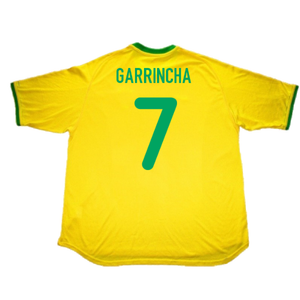 Brazil 2000-02 Home Shirt (L) (Excellent) (Garrincha 7)_1