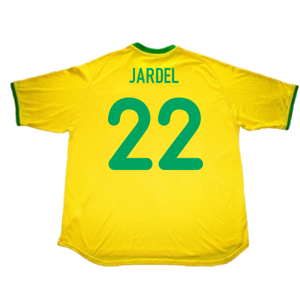 Brazil 2000-02 home Shirt (Excellent) (Jardel 22)_1