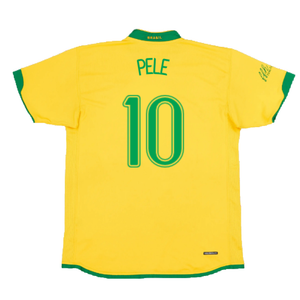 Brazil 2006-2008 Home Shirt (XXL) (Good) (PELE 10)_1