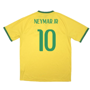 Brazil 2014-15 Home Shirt (Excellent) (Neymar Jr 10)_1