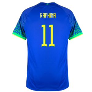 Brazil 2022-23 Away Shirt (XSB) (Mint) (Raphina 11)_1