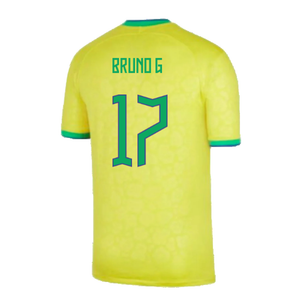 Brazil 2022-23 Home Shirt (Baby) (3-6 months) (Excellent) (Bruno G 17)_1