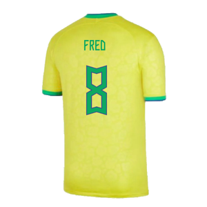 Brazil 2022-23 Home Shirt (Baby) (3-6 months) (Excellent) (Fred 8)_1