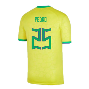 Brazil 2022-23 Home Shirt (Baby) (3-6 months) (Excellent) (Pedro 25)_1