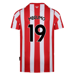 Brentford 2021-23 Home Shirt (M) (Mint) (MBEUMO 19)_1