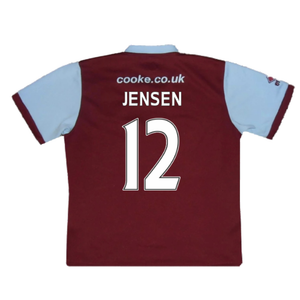 Burnley 2009-10 Home Shirt (XL) (Excellent) (Jensen 12)_1