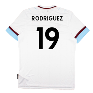 Burnley 2021-22 Away Shirt (Sponsorless) (XL) (Mint) (RODRIGUEZ 19)_1