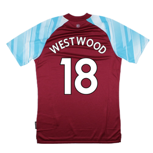 Burnley 2021-22 Home Shirt (Sponsorless) (M) (WESTWOOD 18) (Mint)_1