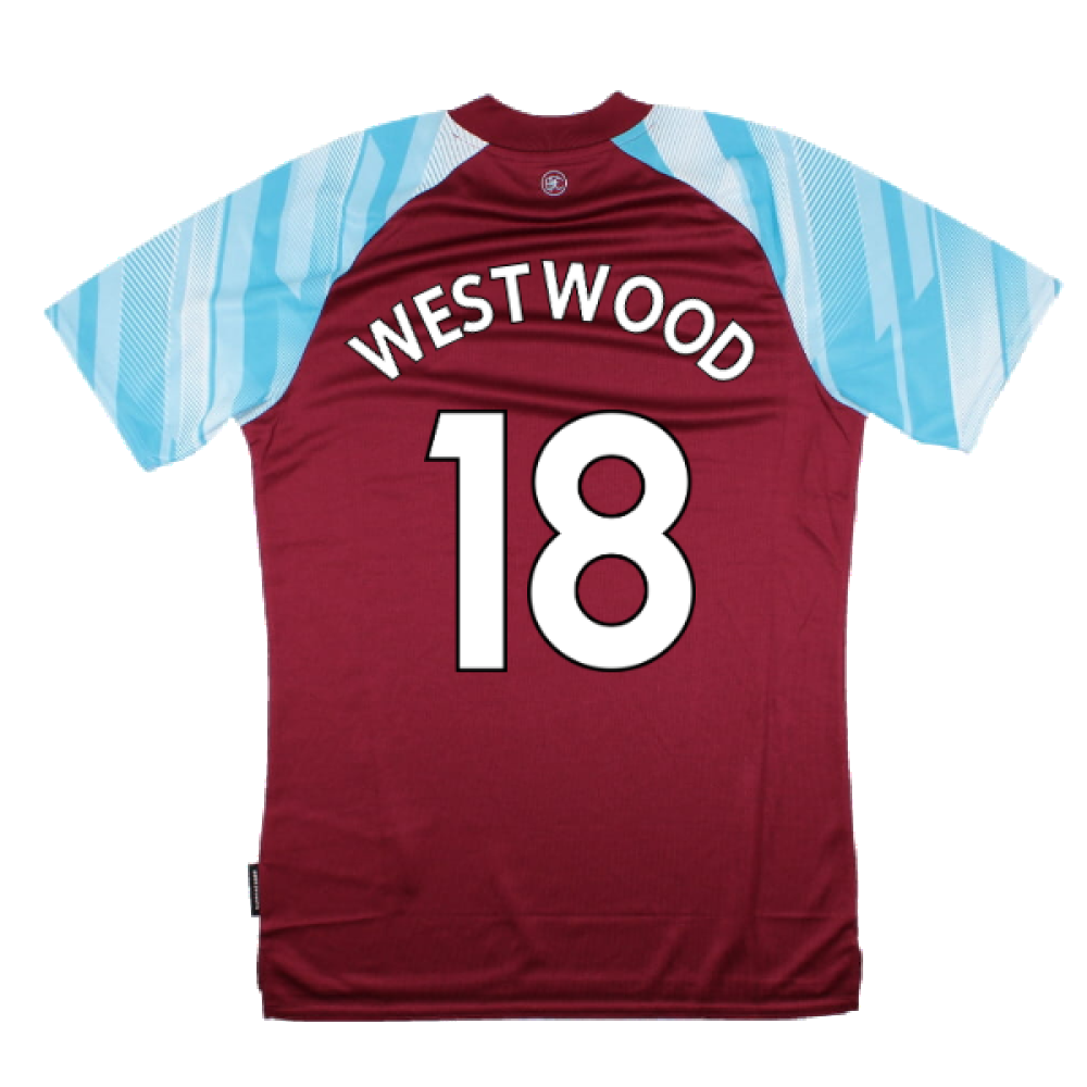 Burnley 2021-22 Home Shirt (Sponsorless) (S) (WESTWOOD 18) (Mint)_1