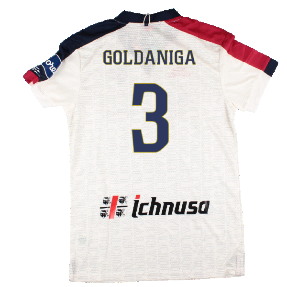 Cagliari 2022-23 Away Shirt (S) (Goldaniga 3) (BNWT)_1