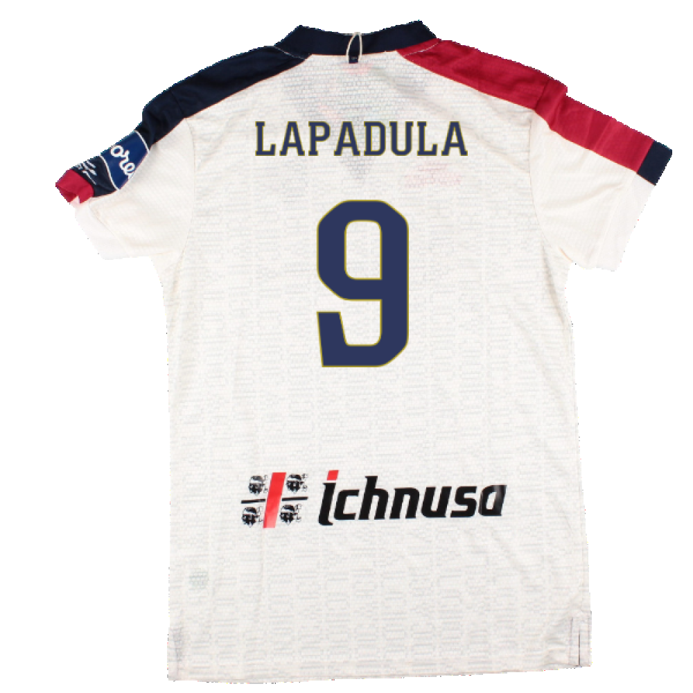 Cagliari 2022-23 Away Shirt (S) (Lapadula 9) (BNWT)_1