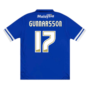 Cardiff City 2014-15 Away Shirt (M) (Very Good) (Gunnarsson 17)_1