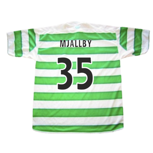 Celtic 2003-04 Home Shirt (M) (Very Good) (Mjallby 35)_1