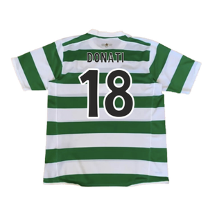 Celtic 2007-08 Home Shirt (M) (Good) (Donati 18)_1