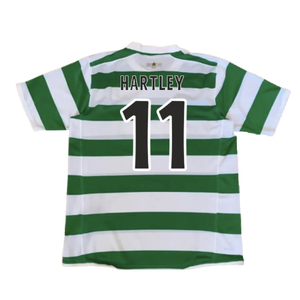 Celtic 2007-08 Home Shirt (M) (Good) (Hartley 11)_1