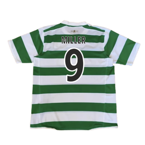 Celtic 2007-08 Home Shirt (M) (Good) (Miller 9)_1