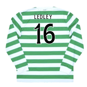 Celtic 2012-13 Long Sleeved Home Shirt (XL) (Excellent) (Ledley 16)_1