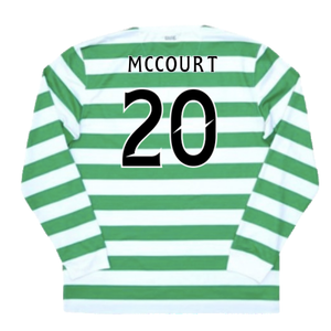 Celtic 2012-13 Long Sleeved Home Shirt (XL) (Excellent) (McCourt 20)_1