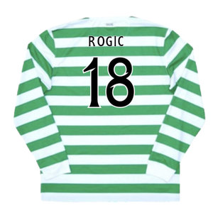 Celtic 2012-13 Long Sleeved Home Shirt (XL) (Excellent) (Rogic 18)_1