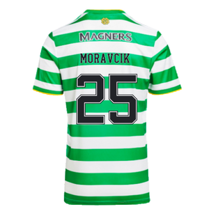 Celtic 2020-21 Home Shirt (L) (Mint) (MORAVCIK 25)_1