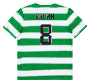 Celtic 2021-22 Home Shirt (Sponsorless) (L) (BROWN 8) (Good)_1