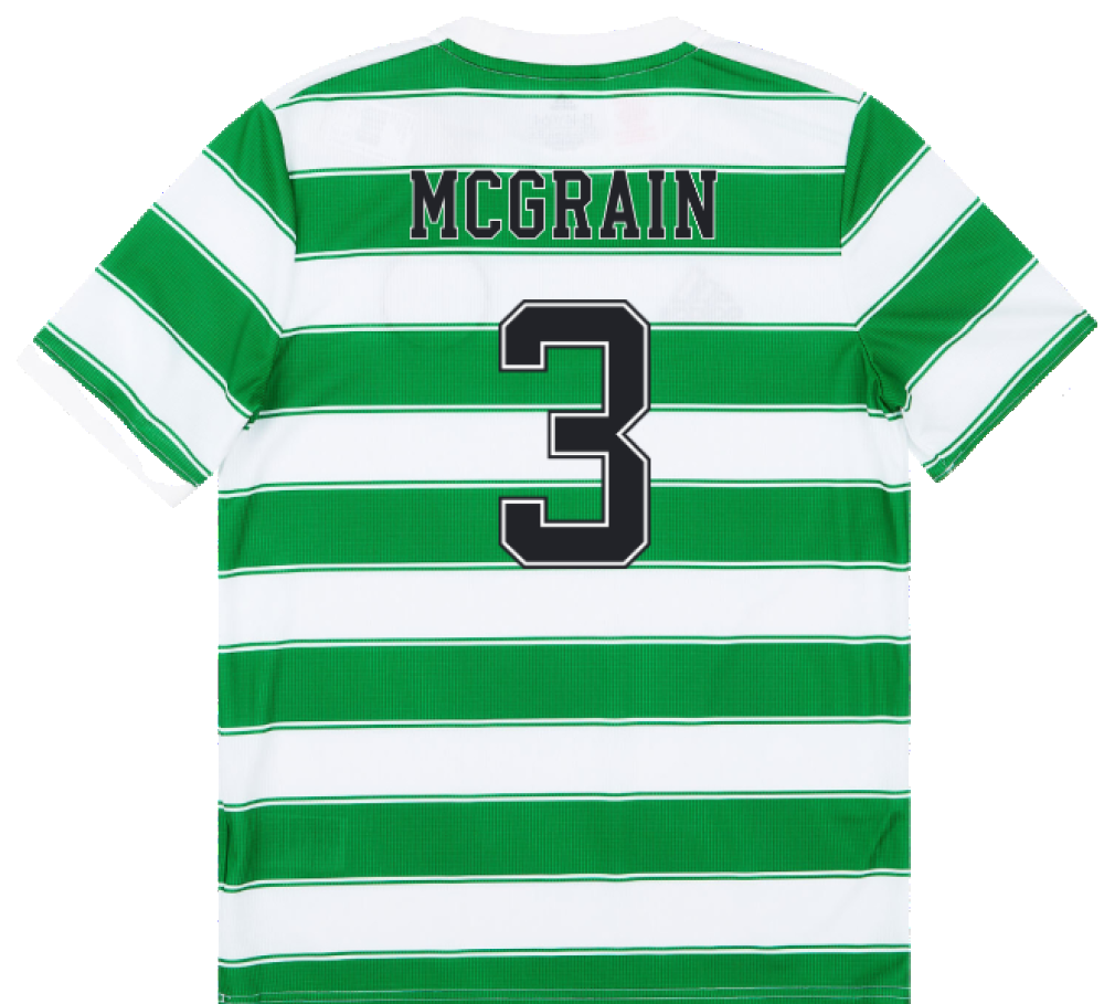 Celtic 2021-22 Home Shirt (Sponsorless) (L) (MCGRAIN 3) (Good)_1